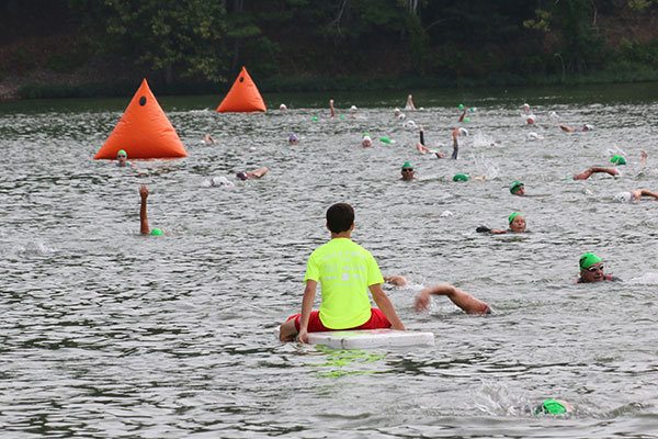 How to Sight Buoys in a Triathlon Open Water Swim