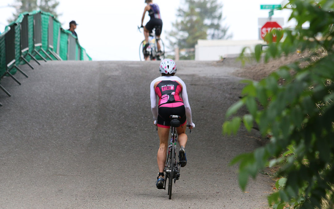 When to Stand on the Bike in a Triathlon Race