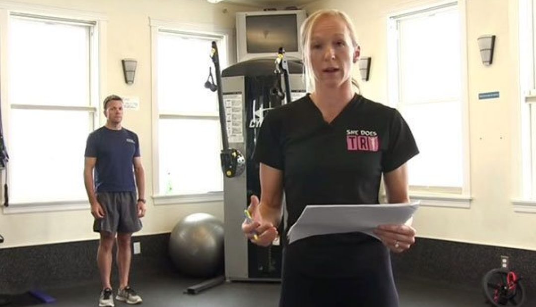 Krista Schultz demonstrates 6 dynamic stretches