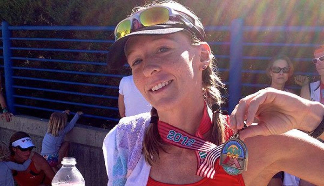 krista schultz finisher medal