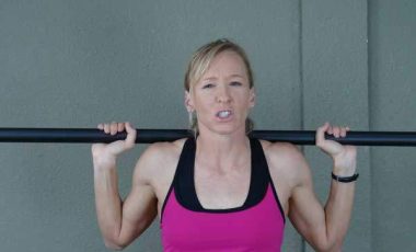 Krista Schultz strength training