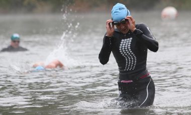 krista triathlon swim exit
