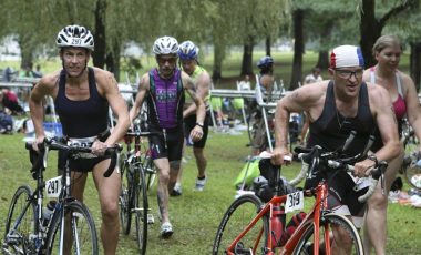 luray triathlon transition area