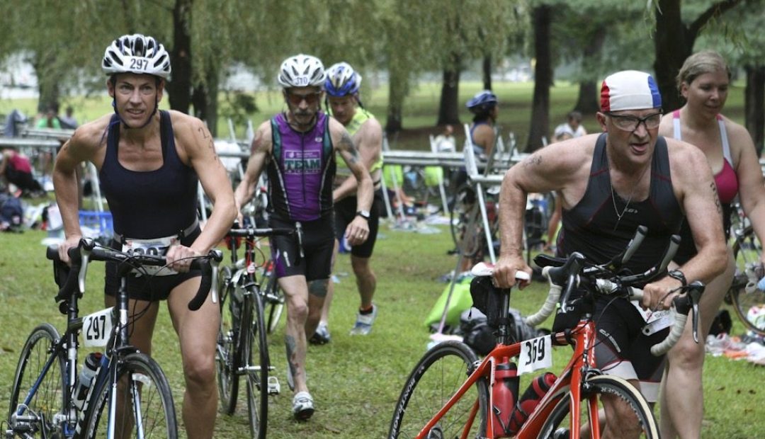 luray triathlon transition area