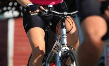 mountain bike at triathlon