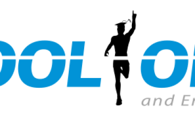 school of tri logo blue