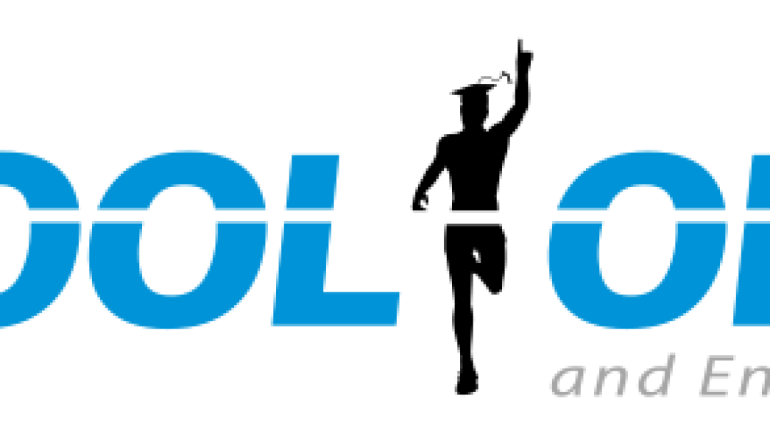 school of tri logo blue