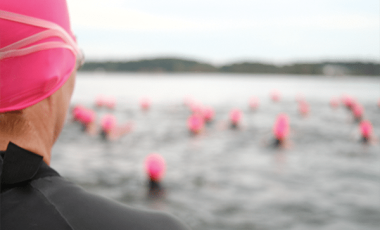 triathlon swim start
