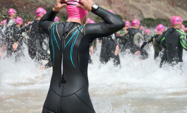 triathlon swim start