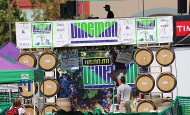 ironman vineman triathlon finish line