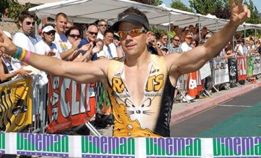 david glover at vineman triathlon